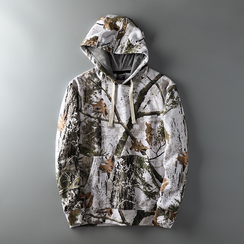 Adult Outdoor Camouflage Fire Retardant Hoody – Polyester and Organic Cotton price