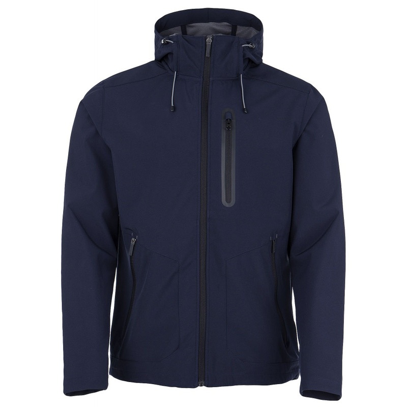Blue Color Hoody Good Quality Softshell Jacket for Men – Mens Softshell Jacket and Stylish Warm Jacket price