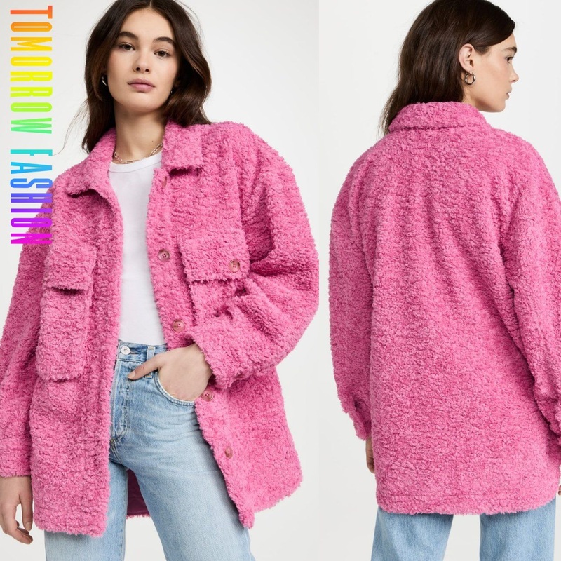 Custom OEM Supplier Wholesale Fashion Lady Clothing Manufacturer Private Label Flap Breast Casual Button Placket Coat Women Oversize Jacket with Button Cuffs – Private Label Women Jacket and Lady Casual Oversize Coat price