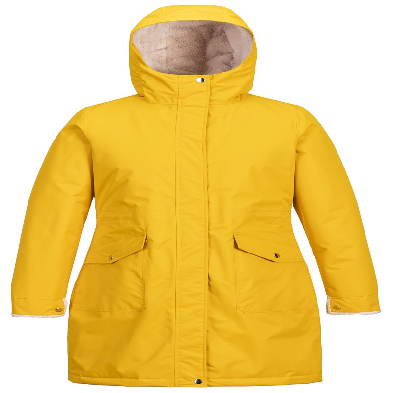 Custom Women Winter Overcoat Waterproof Clothing Yellow Outdoor Jackets with Hood – Women Jacket and Outdoor Jacket price