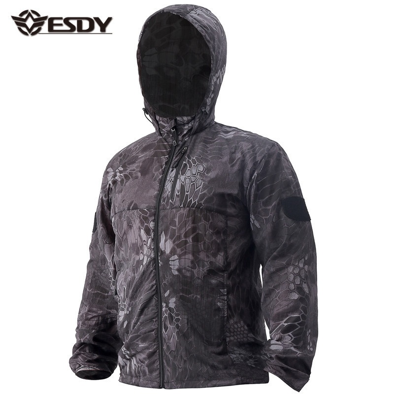 Esdy Tactical Ultrathin Jacket Outdoor Climbing Camping Coat Sunscreen Clothing Skin Clothing – Sunproof Jacket and Camping Jacket price