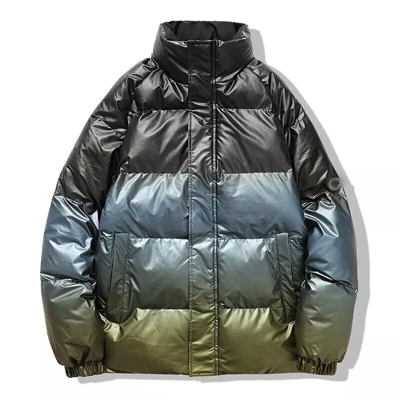 Men Fashion New Design Winter Puffer Shiny Jacket Warm Padding Wholesale Bubble Bomber Jacket – Wholesale and Best Price