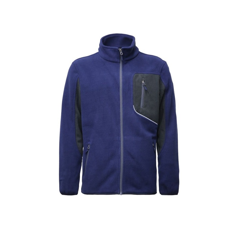 Men Thermal Fleece Jacket with Reflective Soft Microfleece Full Zip Large Zipper Pocket for Workwear – Men Fleece Jacket and Thick Warm Fleece price