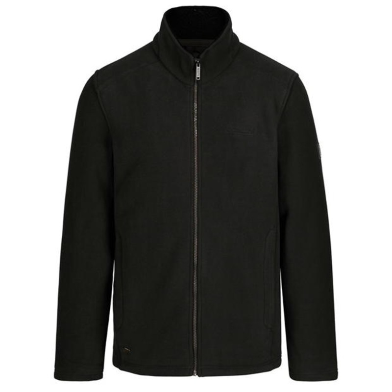 Mens Leisure Comfortabel Fleece Jacket in Black – Fashionable Outdoor Jacket and Mens Sports Coat price