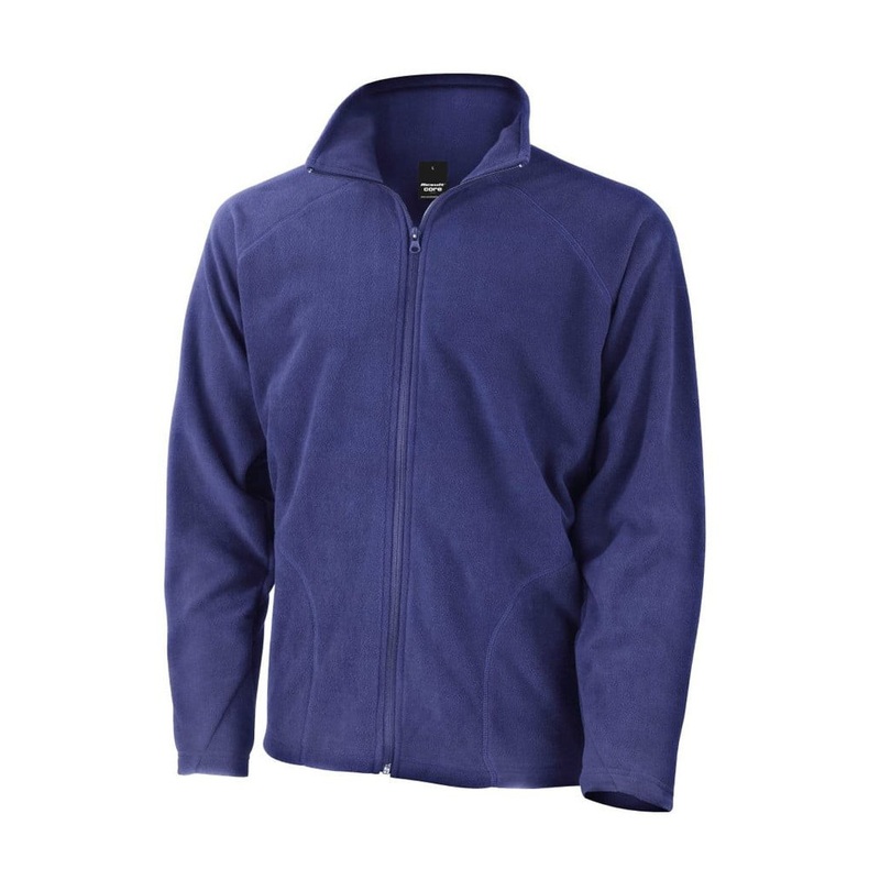 Mens Leisure Sporty Outdoor Micro Fleece Jacket in Navy – Fashionable Outdoor Jacket and Mens Sports Coat price