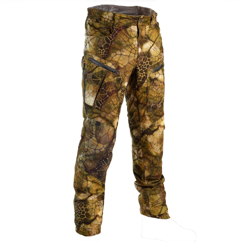 New Design Camouflage Waterproof Mens Trousers Silent Fabric Warm Breathable Custom Camo Print Hunting Pants – Hunting Clothes and Soft Shell Hunting Jacket price