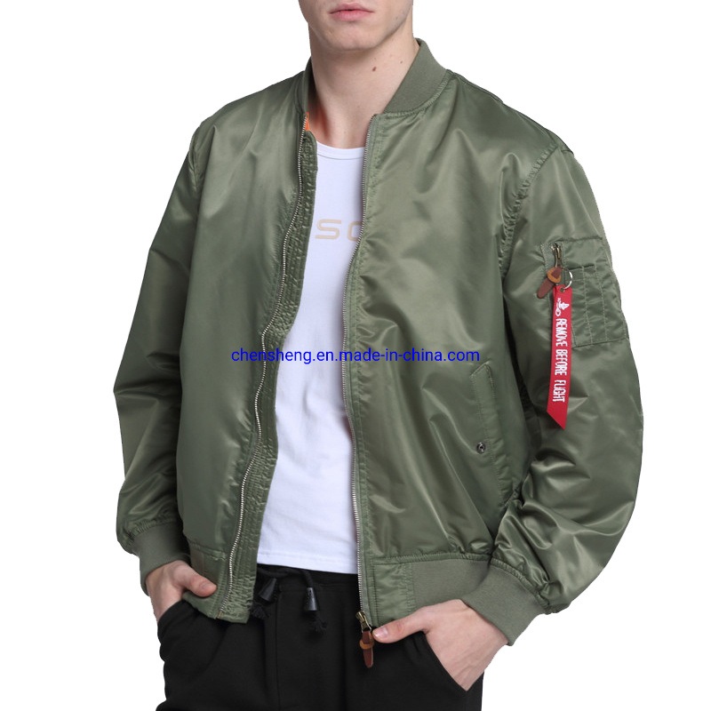 OEM Custom Multi Colors Unisex Plain Men Light Bomber Jacket – Windproof and Winter Jackets price