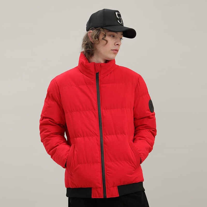 OEM Men Jacket Custom Printed Rubber Logo Waterproof Polyester Outdoor Winter Coat Mens Puffer Down Jackets for Man – Jacket and Mens Jackets price