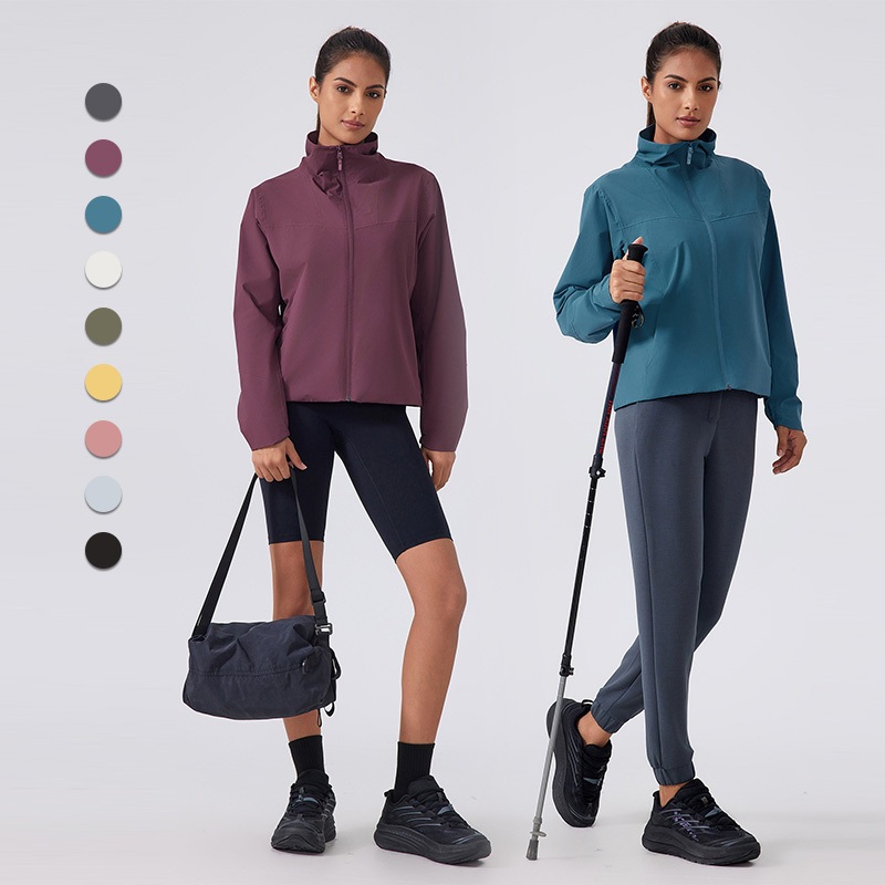Wholesale Factory Windproof and Waterproof Slim-Fit Stand-up Collar Fleece Jacket – Technical Jacket and Stand Collar price
