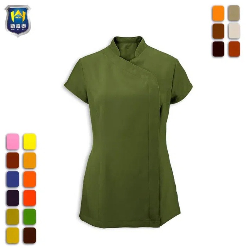 Wholesale Long Cotton Tunics for Women – Salon Scrub and SPA Uniform price