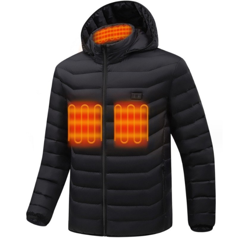 Winter Electric Warm Jacket Waterproof Hoodie Jacket Heated Jacket – Heated Jacket and Hoodie Heated Jacket price