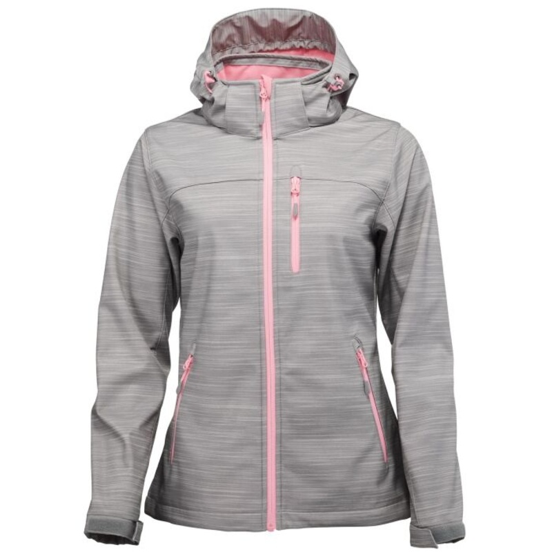 Womens Full-Zip Softshell Jacket with Detachable Hood – Womens Softshell Jacket and Detachable Hood Jacket price