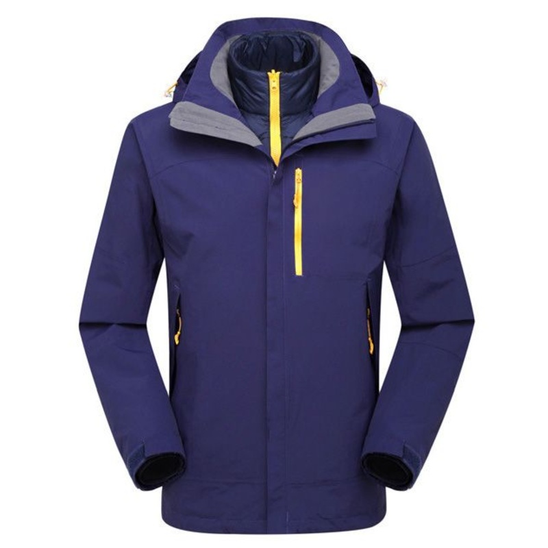 3 in 1 Jacket Fleece Liner Jacket Removable Waterproof and Breathable Jacket Hooded 100% Polyester for Men – Women Padding Jacket and Ladies Padded Jacket price