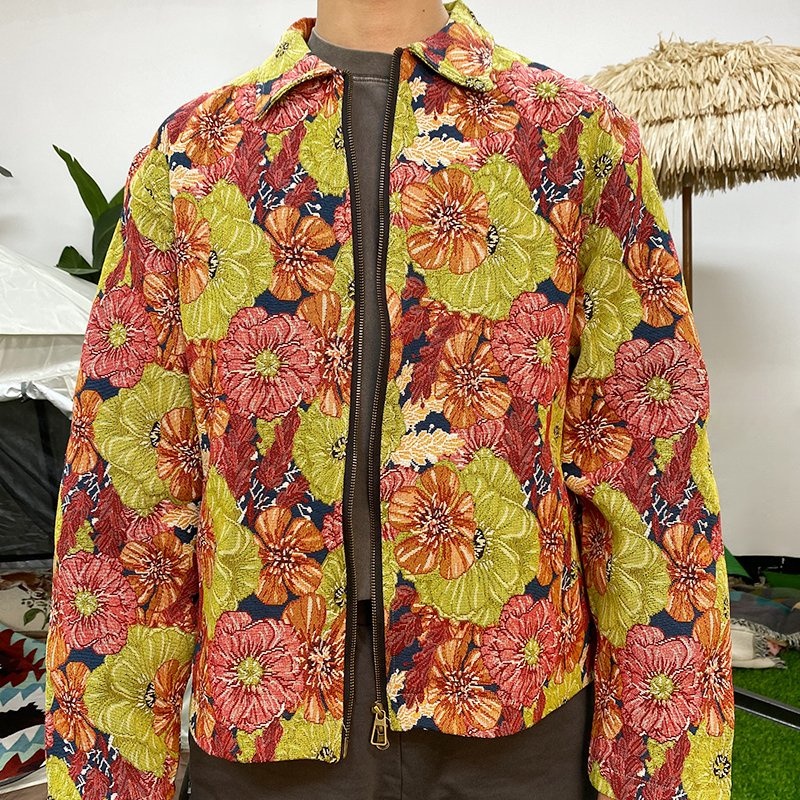 Custom Jacket for Men Baseball Jacket Tyler The Creator Custom Tapestry Mens Jackets – Tapestry Jacket and Tyler The Creator price