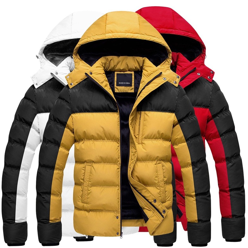 Custom Mens Puffer Jacket Waterproof Winter Parka Jacket Warm Thicken Ski Jacket Coat for Men – Puffer Jacket and Jackets price
