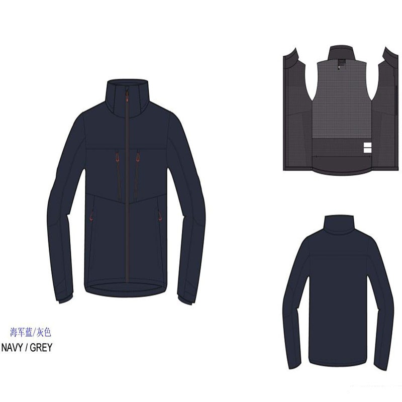 Customized Fashion Waterproof Apparel Workwear Clothing Men Zipper Jacket – Waterproof Jacket and Men Jacket price