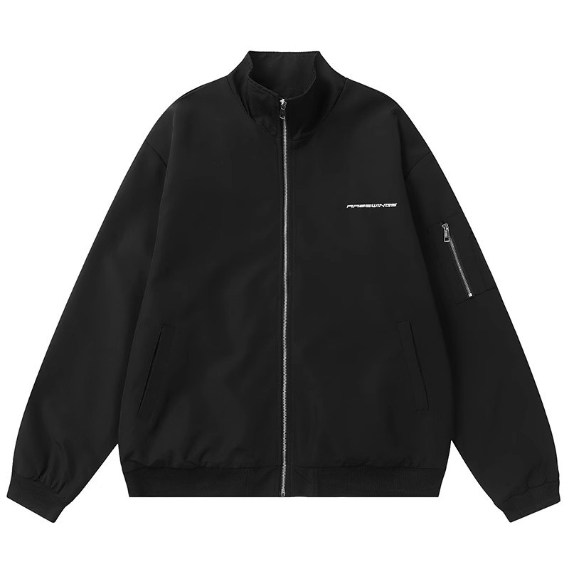 Embroidery Logo Classic Baseball Bomber Jacket for Men – Bomber Jacket and Embroidery Logo Jacket price