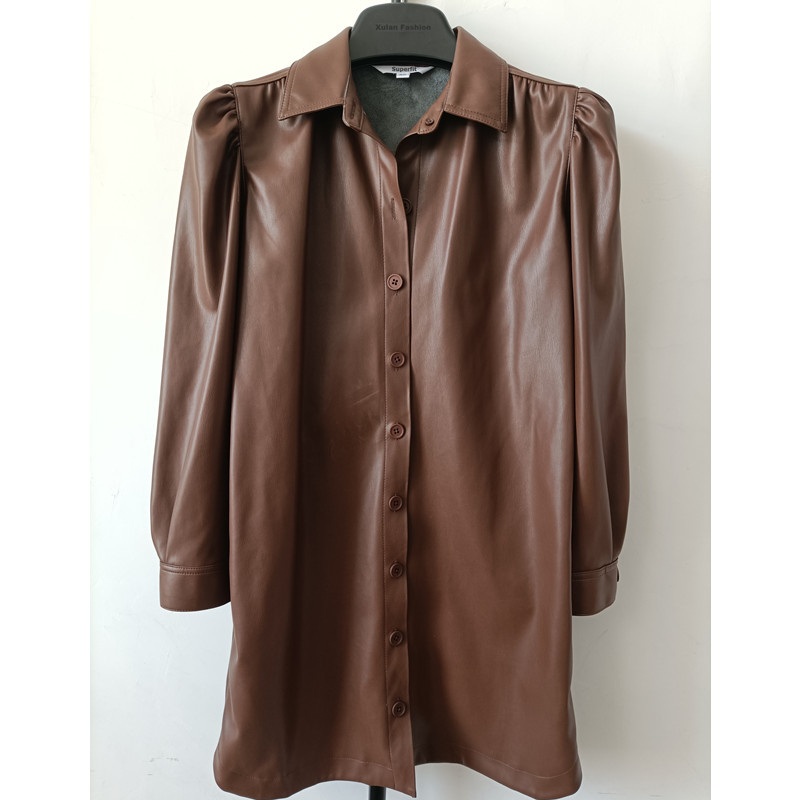 Leather Blazer Coats Distributor Trench Bomber Outerwear Jacket PU Shirts – Clothes and Clothing price