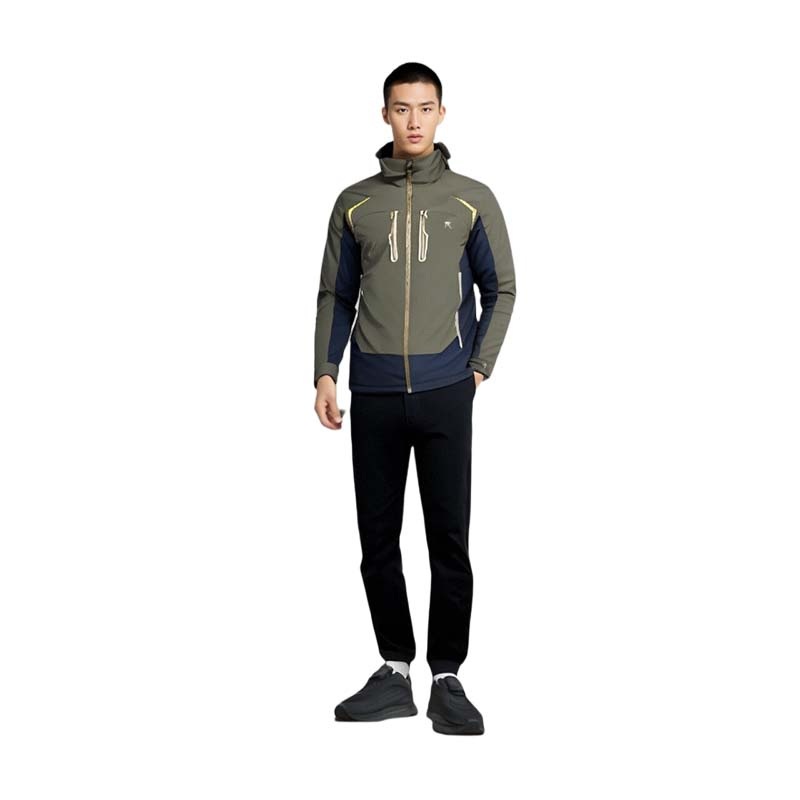 Outdoor Breathable Popular Men Jacket Windbreaker Green Color Parka Puffer Jacket with Zipper Pullers – Jacket and Jackets price
