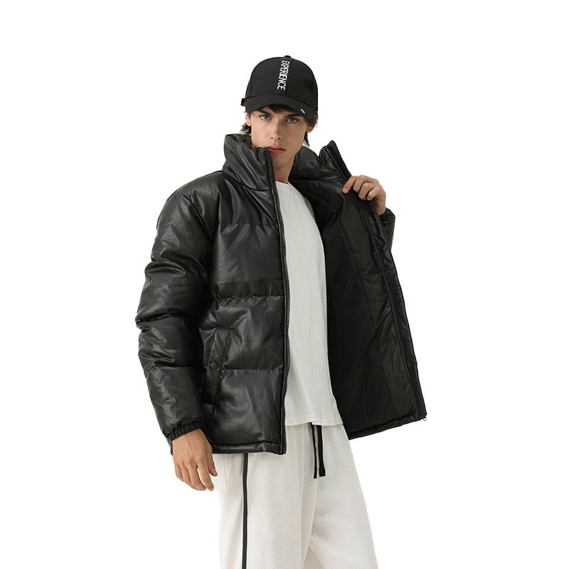 Trending Highneck Winter Outerwear Windproof Rap Star Puffer Jackets for Man – Jacket and Clothing price