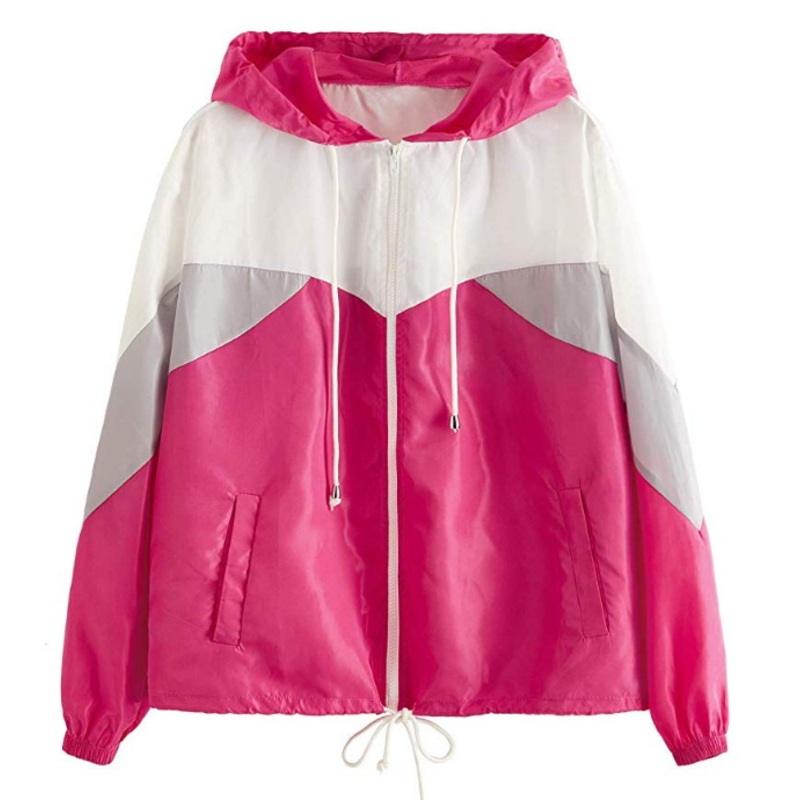 Wholesale Custom Windproof Breathable Cycling Windbreaker Zipper Jacket with Hood Stripe Contrast Color – Windproof Jacket and Cycling Jacket Windbreaker price