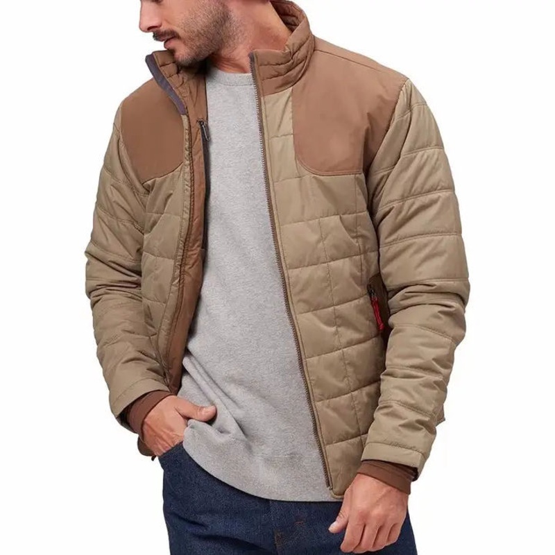 Wholesale Factory Mens Winter Jackets Coats Custom Long Sleeves Padded Jacket for Men – Ladies Coats for Men and Men Long Frock Coat price