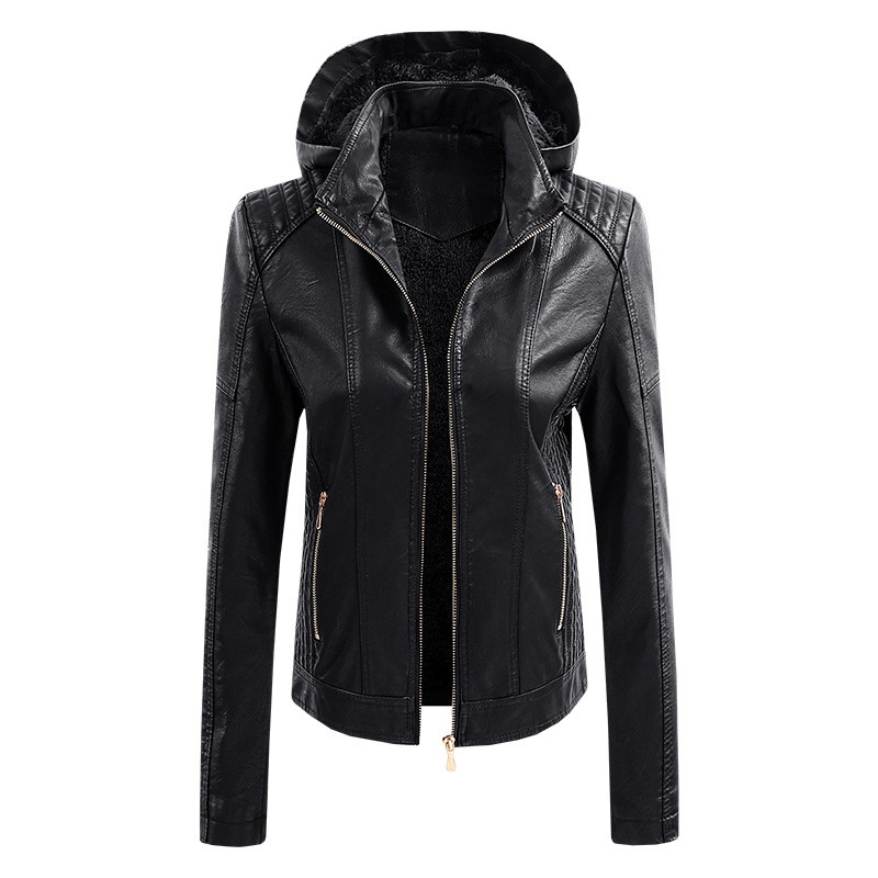 Winter PU Leather Apparel with Faux Fur Lining for Women Winter Leather Jacket – PU Leather Jacket and Women Leather Jacket price