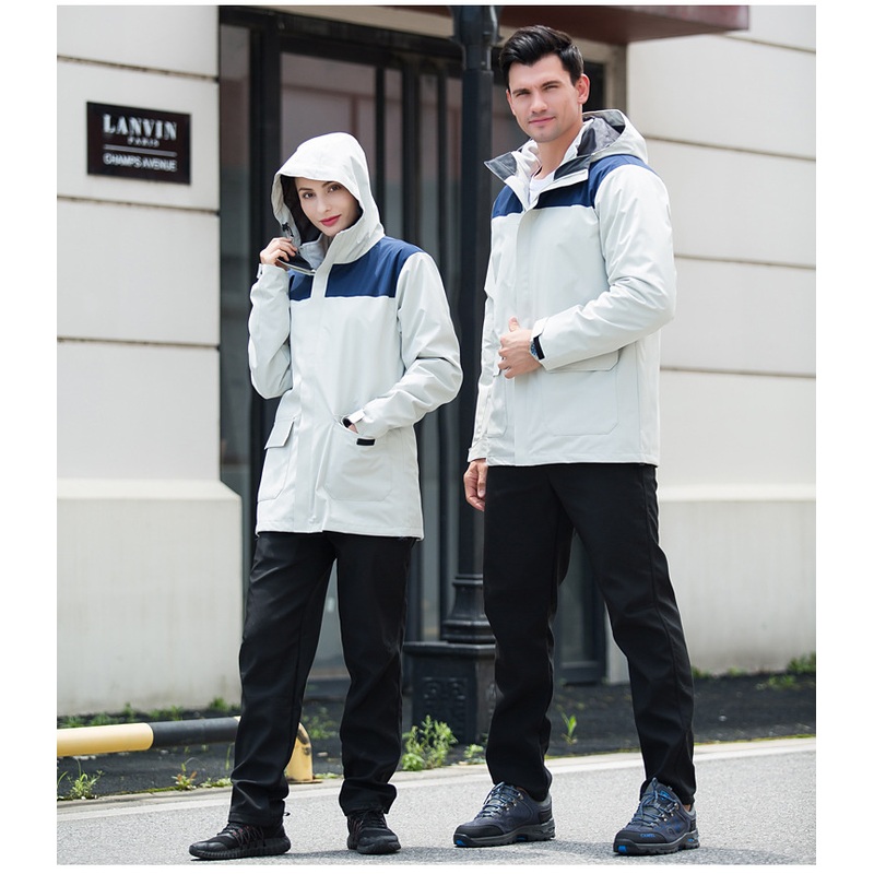 2 in 1 Soft Shell Fleece Windproof Waterproof Jacket Hiking Camping Outdoor Jacket Windbreaker Waterproof Sports Jacket for Unisex – Winter Jackets and Outdoor Jacket price