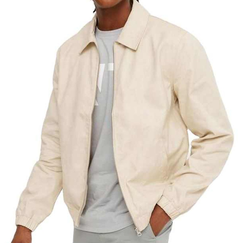 Custom Mens Polo Neck Canvas Jeans Casual Jacket – Overshirts Jackets and Jacket price