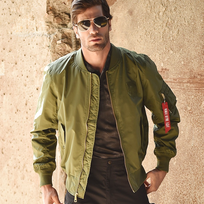 Factory Supply Ma-1 Black Flight Bomber Jacket Fighter Pilot Coat – Lightweight Heating Clothes and Winter Temperature Controlled Mens Jacket price