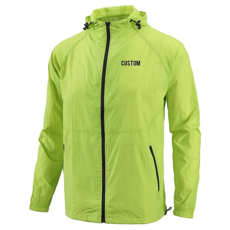 Men Lightweight Nylon Full Zip Windproof Windbreaker Tracksuit Waterproof Outdoor Windbreaker Jacket – Windbreaker Jacket and Mens Windbreaker Jacket price