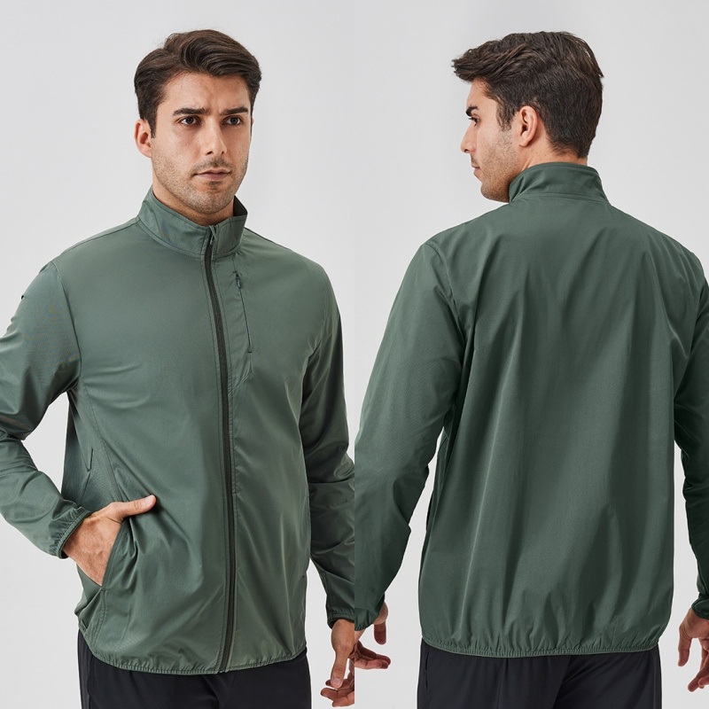Mens Lightweight Windbreaker Outdoor Workout Jackets Stylish Full Zip up Golf Coat Casual Softshell Sports Running Jacket with Multiple Pockets – Windbreaker Workout Jackets for Men and Windbreaker Outdoor Workout Jackets price