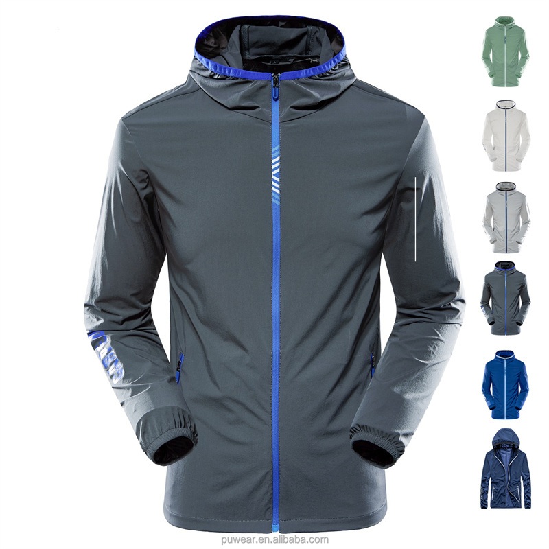 OEM Autumn Waterproof Windbreaker Smooth Lightweight Casual Work Hunting Mens Outdoor Rain Jacket – Mens Jacket and Outdoor Jacket price