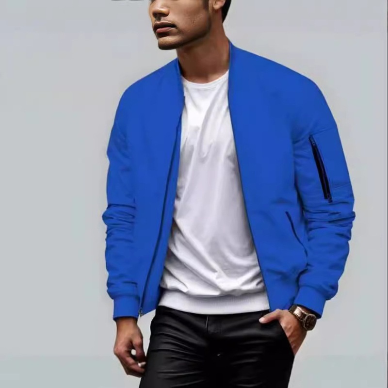 Wholesale Bomber Outer Wear Jacket Breathable Men S Casual Windproof Flight Jacket – Mens Jackets and Jackets for Men price