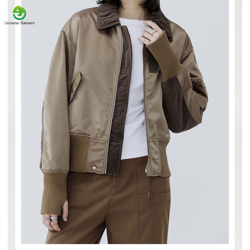 Womens Spring or Autumn Fashion Jacket Witout Padding – Winter Jacket and Parka price