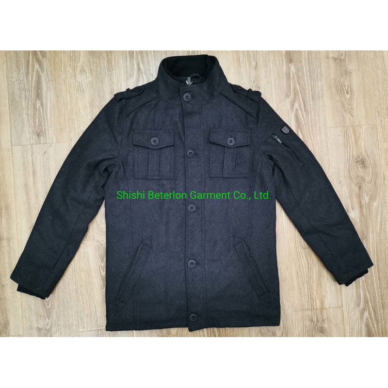 Mens Winter Wool-Mix Cold Proof Jacket Wool Coat Wool Jacket – Outdoor Coat and Wool Coat price