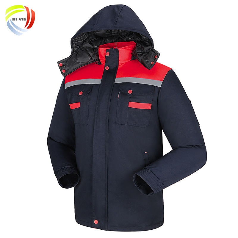 New Arrivals Wholesale Fashion Men Coat Two Tones Zipper Hooded Jackets Casual Padded Coat Men Coats Winter Clothing – Men Jackets and Plus Size Coats price