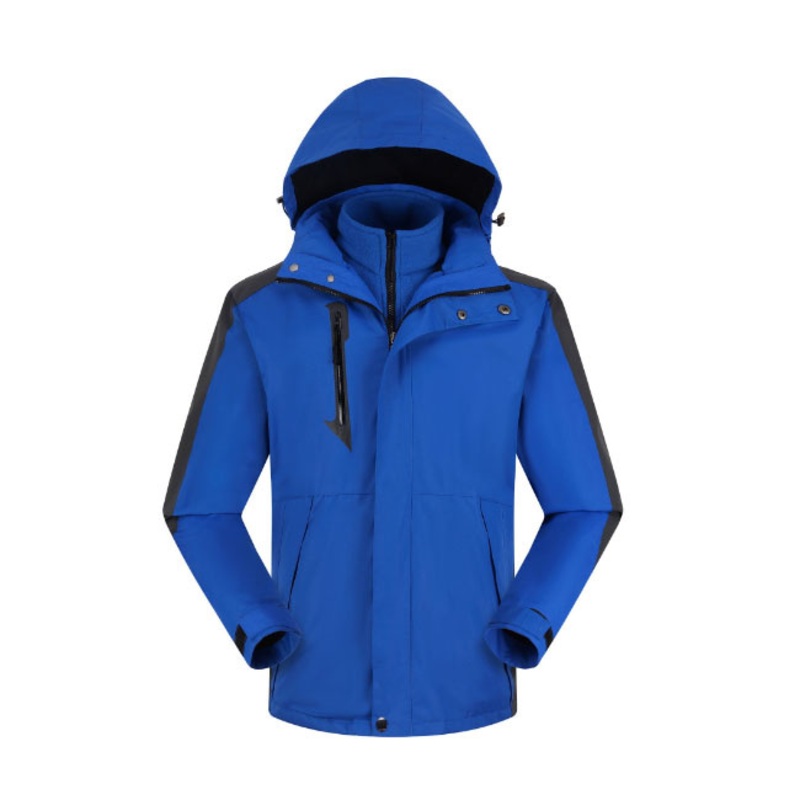 Outdoor Fully Seam-Sealed Color Blocking Waterproof Jackets for Men – Mens Waterproof Jacket and Outdoor Jackets price