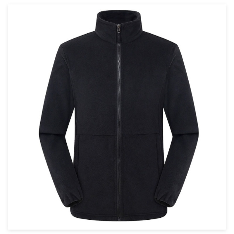 Practical Sporty Vibrant Fleece Jacket Breathable Comfortable Fitness Winter Overcoat Unisex – Sporty Jacket and Vibrant Jacket price