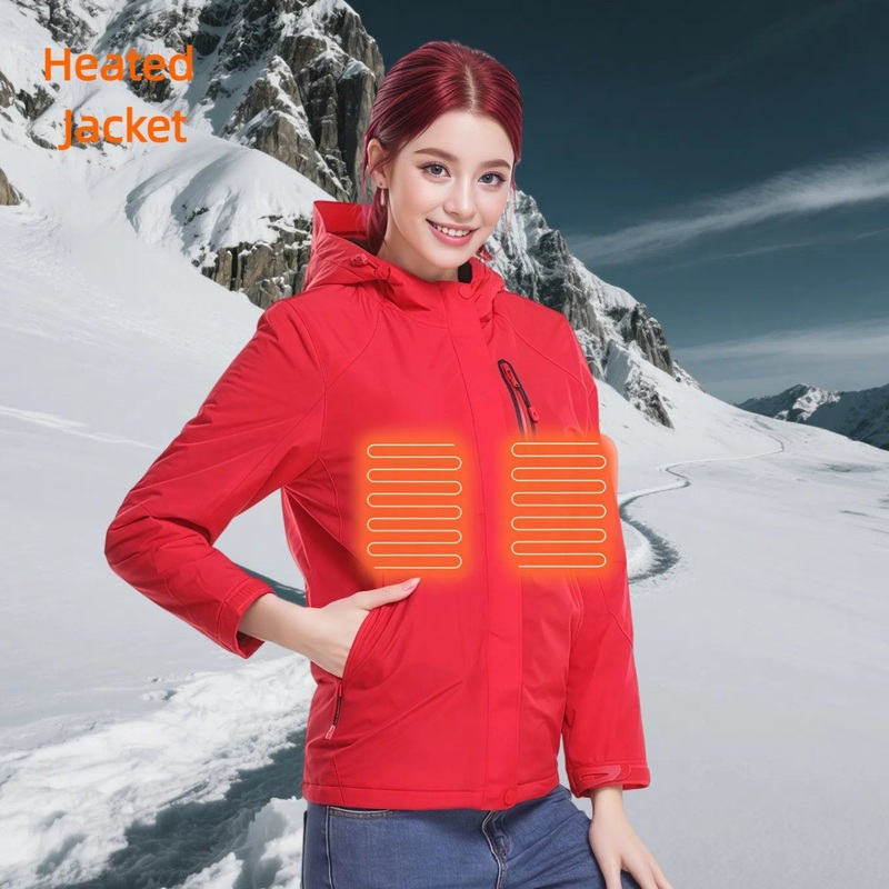 Smart Heating Jackets USB Charging Heated Jacket Outdoor Windproof and Warm Mountaineering Clothes – Heated Clothing and Electric Heated Jacket price