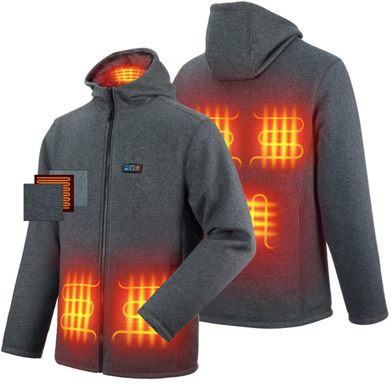Unisex Warming Heating Coat Electric Heated Hoodie Sweaters for Winter – Heated Sweaters and Unisex Heating Vest price