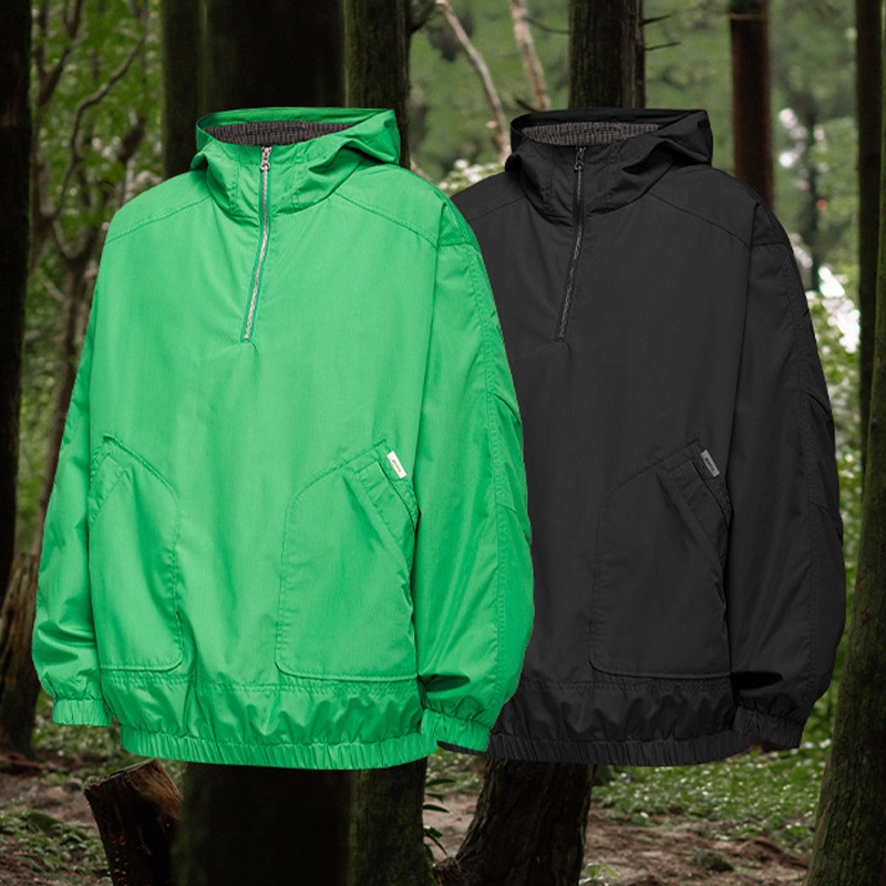 Wholesale Clothing Good Quality Factory Price Zip Hooded High Neck Coat Lightweight Outdoor Jacket – Mens Clothing and Clothing Wholesale price