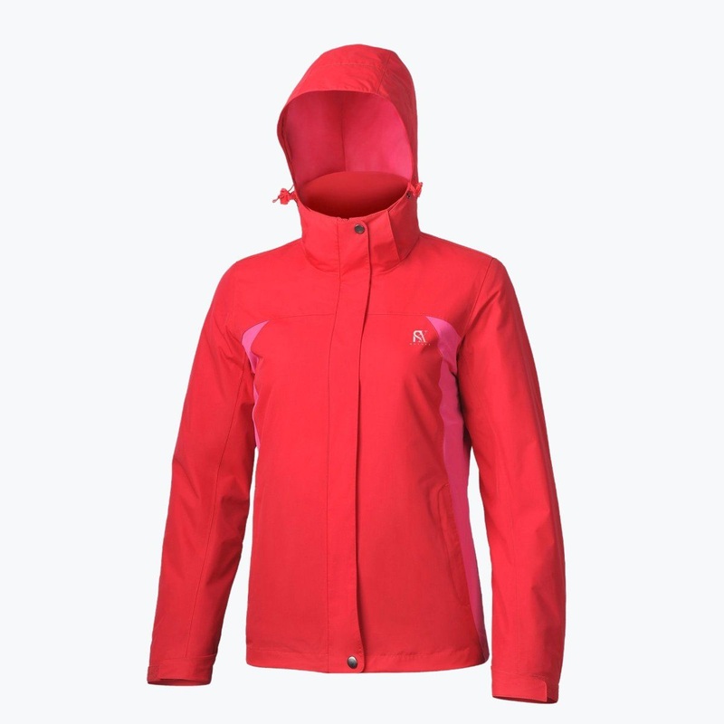 Women Long Sleeve Windproof Jacket 3 in 1 Winter Heated Red Jacket – Women Jacket and Windproof Jacket price