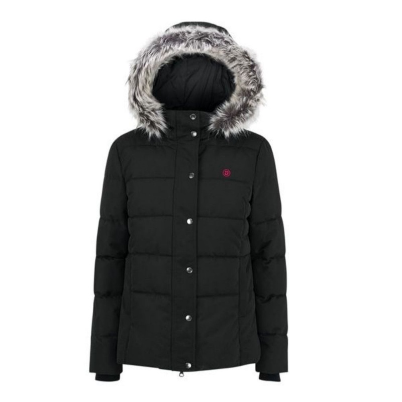 Womens Heated Parka Jacket with Removable Faux Fur Trim and Insulated Hood – Heated Clothing and Electric Heated Jackets price