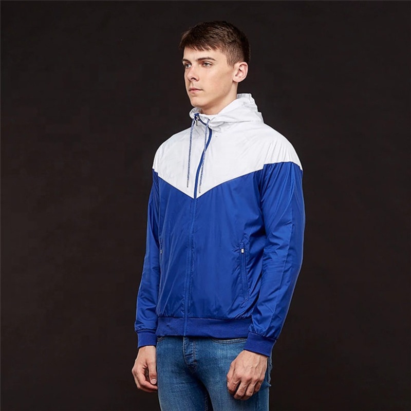 2023 New Arrival Outdoor Waterproof Hooded Soccer Windbreaker Jacket – Polyester Jacket and Fastener Jacket price