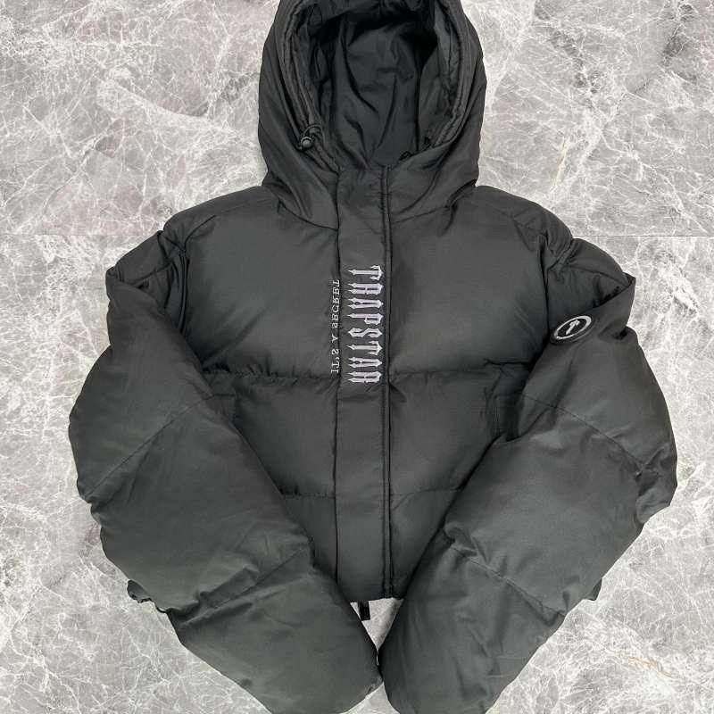 2024 Winter Clothes Women Cropped Hooded Coat Tops Custom Embroidered Thermal Bubble Puffer Down Jacket – Jackets and Down Jacket price