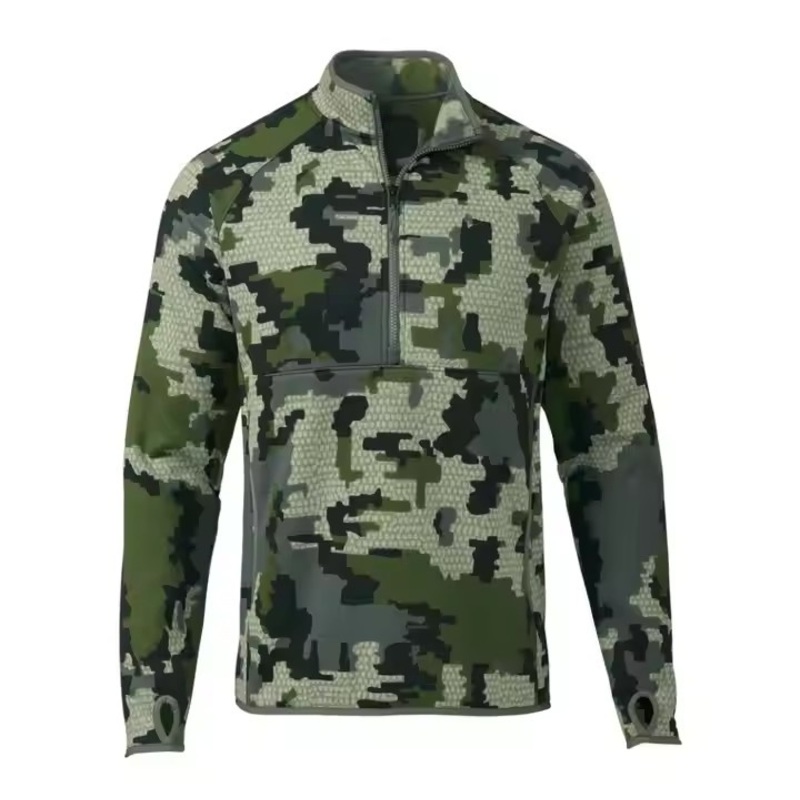 Actical Green Jacket Custom Logo Outdoor Breathable Warmth Trainer Uniform Camouflage Jacket Hunting Fleece Jacket – Hunting Clothes and Soft Shell Hunting Jacket price