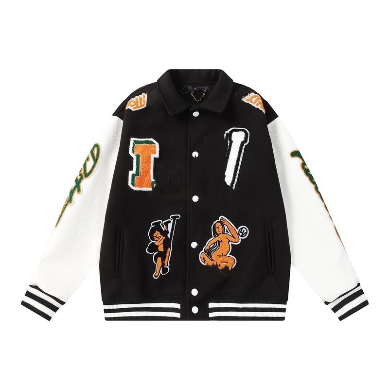 Custom Luxury American Old School Jacket Casual Vintage Y2K Windbreaker University School Team Jacket for Men – Winterbomber Jacket and Baseball Suit price