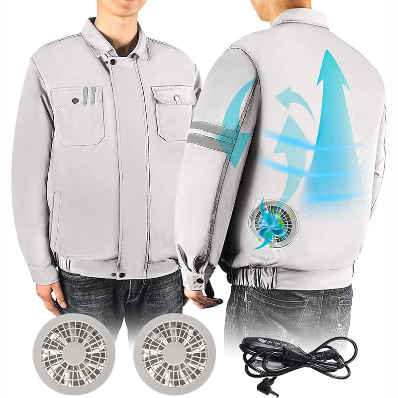 Summer Air Conditioning Clothing Fan Cooling Vest – Cooling Fan Jacket and Cooling Jacket price