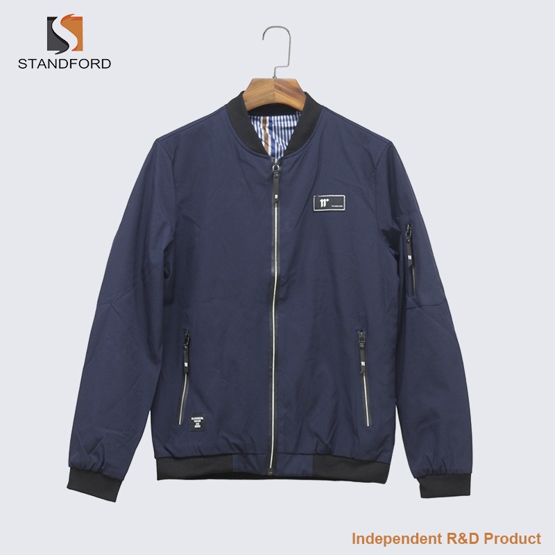 Wholesale Leisure Jacket Customized Logo Plus-Size Light Bomber Jacket – Wholesale Jacket and Leisure Jacket price